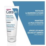 CeraVe Crème Réparatrice Mains Sèches et Abîmées | 100ml