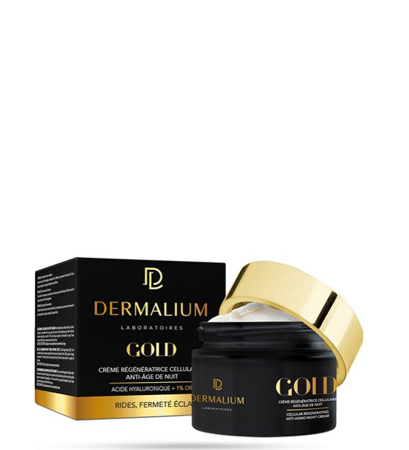 DERMALIUM GOLD CRÈME RÉGÉNÉRATRICE CELLULAIRE ANTI-ÂGE DE NUIT 50ML DERMALIUM GOLD CRÈME RÉGÉNÉRATRICE CELLULAIRE ANTI-ÂGE DE NUIT 50ML