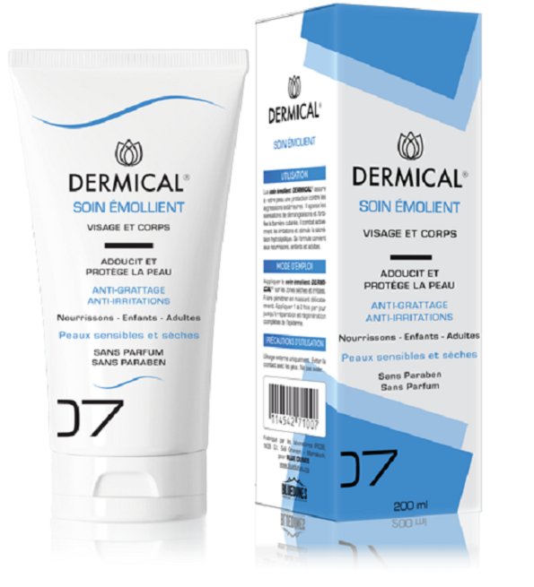 DERMICAL Soin émollient 200ml DERMICAL Soin émollient 200ml