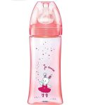 Dodie Biberon Multi Perfore Tetine Debit 2 Rose 0-6mois 270ml