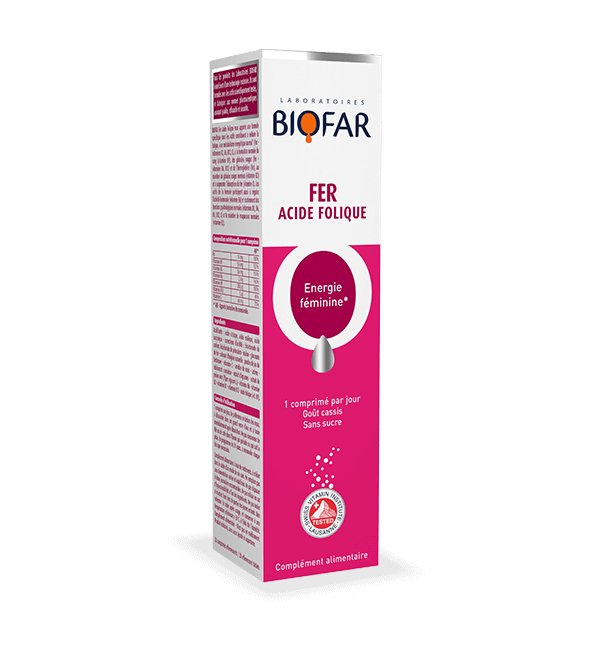 Biofar Fer Acide Folique 20 capsules Biofar Fer Acide Folique 20 capsules