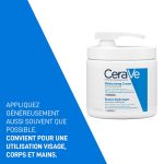 CeraVe Baume Hydratant Nourrissant Peau Sèche à Très Sèche | 454g Pompe