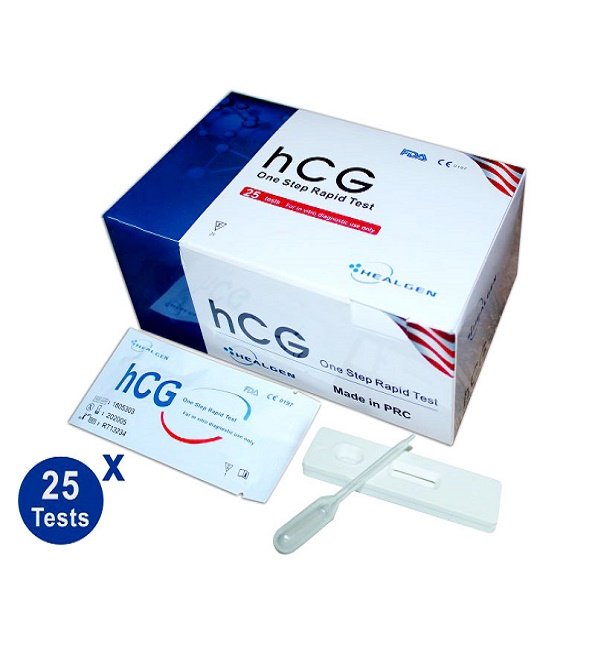 HCG Test De Grossesse Boite 25 HCG Test De Grossesse Boite 25