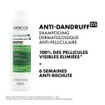 Vichy Dercos Shampoing Traitant Anti-Pelliculaire Cheveux Normaux à Gras | 200ml