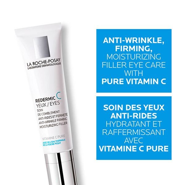 La Roche-Posay Redermic C Yeux Soin Anti-Rides Peau Sensible | 15ml La Roche-Posay Redermic C Yeux Soin Anti-Rides Peau Sensible | 15ml