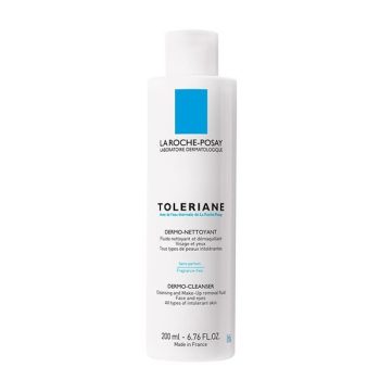 La Roche-Posay Toleriane Dermo-Nettoyant Fluide Démaquillant Peau Intolérante | 200ml