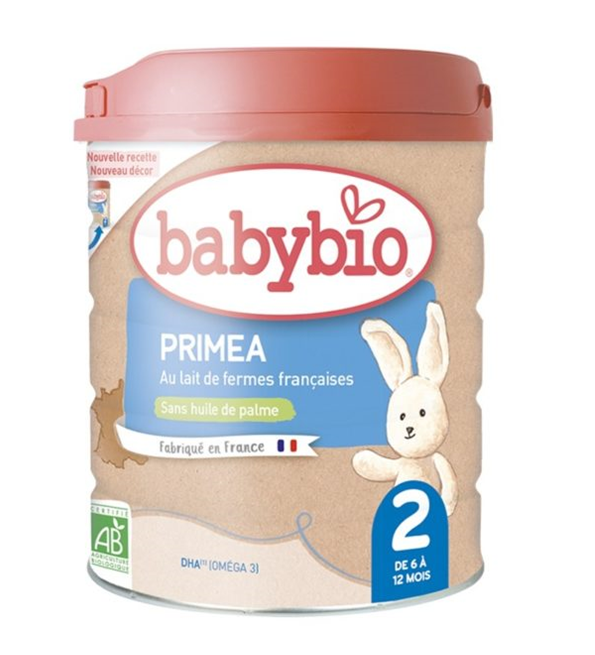 BABYBIO Lait 2ème âge Boîtes Lait infantile Primea 2 Croissance dès 6 mois 800G BABYBIO Lait 2ème âge Boîtes Lait infantile Primea 2 Croissance dès 6 mois 800G