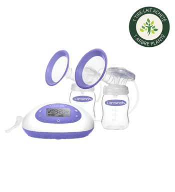 LANSINOH Tire-lait Électrique Double 2-en-1