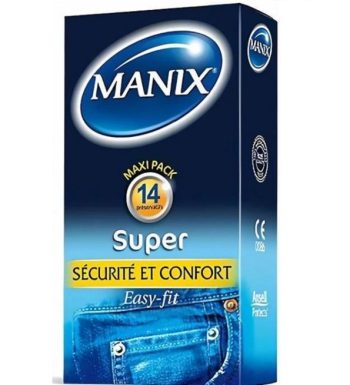 Manix Super Preservatifs – Boite 12 préservatifs
