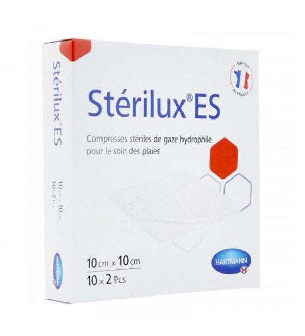 Hartmann sterilux compresse de gaz 10*10 Hartmann sterilux compresse de gaz 10*10