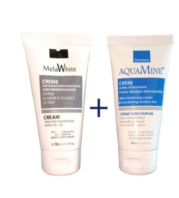 Dermacia Melawhite Crème Dépigmentante Intensive – 40 ml + Aquamine Offerte Dermacia Melawhite Crème Dépigmentante Intensive – 40 ml + Aquamine Offerte