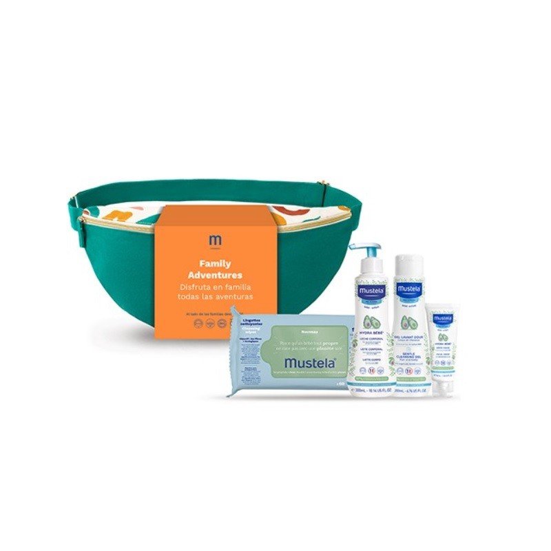 Mustela Sac Banane Mustela Bio + Hydra Lait + Gel Dermo Nettoyant + Hydra Bio Visage Mustela Sac Banane Mustela Bio + Hydra Lait + Gel Dermo Nettoyant + Hydra Bio Visage