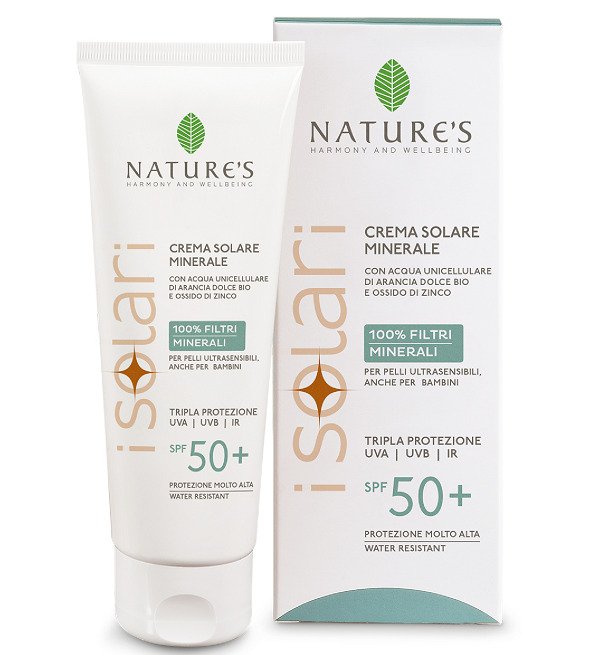 Natures Isolari Ecran Creme Minerale spf50+ 100ml Natures Isolari Ecran Creme Minerale spf50+ 100ml