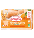BABYBIO Petits Boudoirs à l’huile Essentielle d’orange Douce 120G