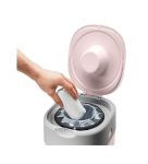 Tommee Tippee Poubelle à Couches Anti-Odeur Twist & Click – Rose