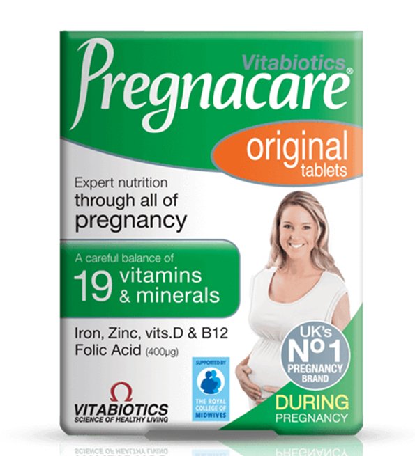 Vitabiotics – Pregnacare Original – 30 Comprimés Vitabiotics – Pregnacare Original – 30 Comprimés