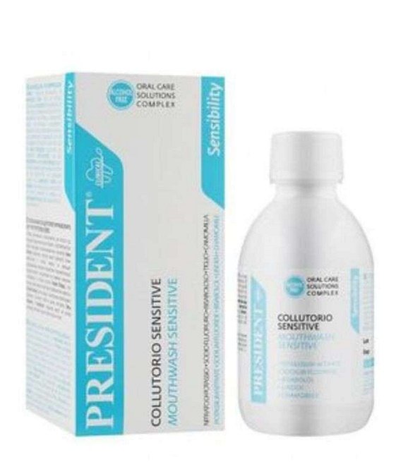 PRESIDENT BAIN DE BOUCHE SENSITIVE 200 ML PRESIDENT BAIN DE BOUCHE SENSITIVE 200 ML