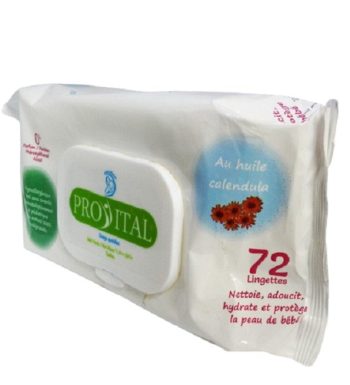 PRO VITAL LINGETTES BOITE DE 72 PIECES