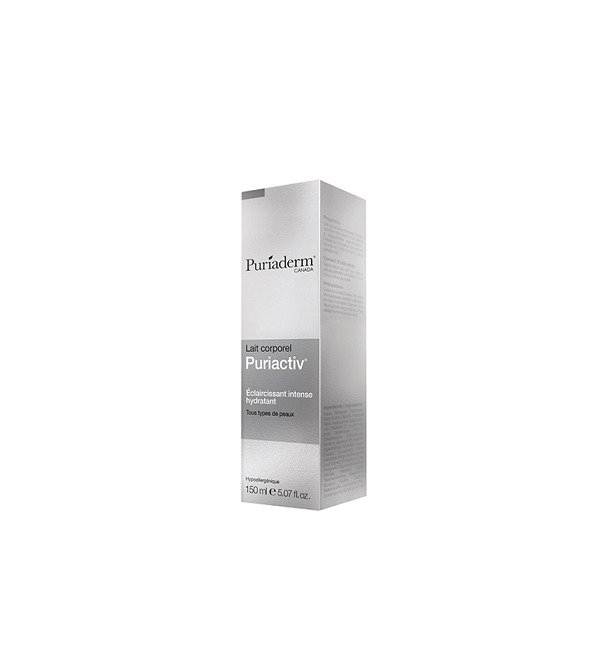 Puriaderm Puriactiv Lait Corporel Éclaircissant hydratant intense 150ml Puriaderm Puriactiv Lait Corporel Éclaircissant hydratant intense 150ml