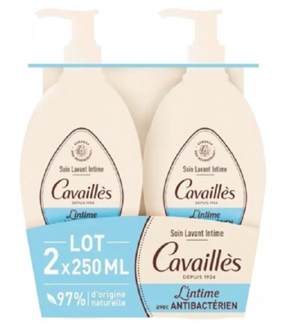 Rogé Cavaillès Soin Lavant Intime Antibactérien Lot de 2 x 250 ml Rogé Cavaillès Soin Lavant Intime Antibactérien Lot de 2 x 250 ml