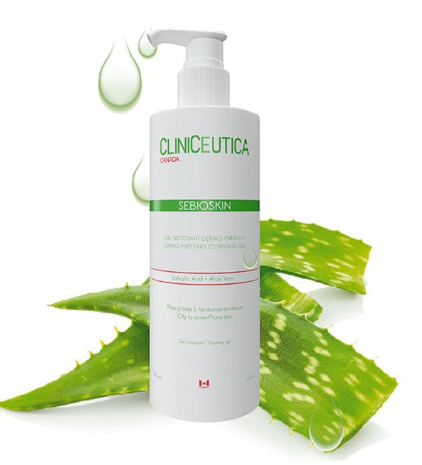 CLINICEUTICA SEBIOSKIN GEL NETTOYANT DERMO-PURIFIANT 250ML CLINICEUTICA SEBIOSKIN GEL NETTOYANT DERMO-PURIFIANT 250ML