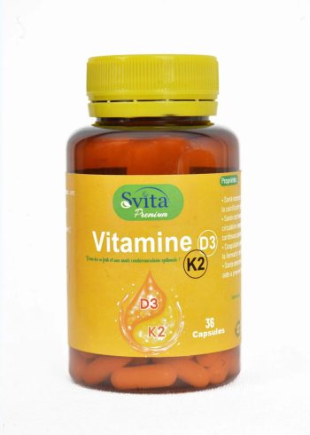 SVITA Premium Vitamine D3 & K2 36 Capsules