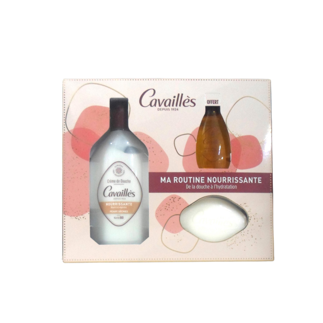 Roge Cavailles Coffret Nourissant Creme Douche + Savon Nourissant + Huile Surgras Roge Cavailles Coffret Nourissant Creme Douche + Savon Nourissant + Huile Surgras