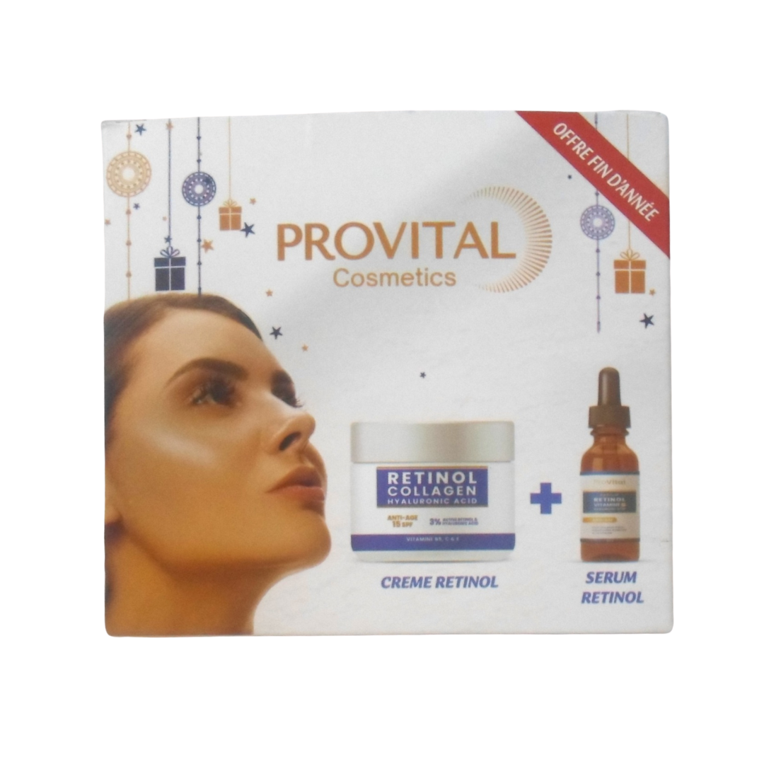 Pro Vital Serum Retinol AH 30ml+ Creme retinol AH Pack Pro Vital Serum Retinol AH 30ml+ Creme retinol AH Pack