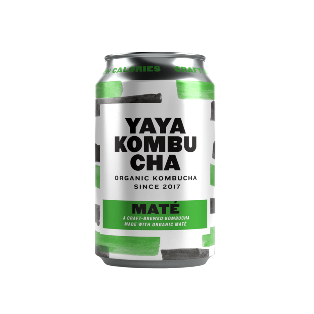 Yaya Kombucha Maté 330Ml Yaya Kombucha Maté 330Ml