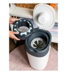 Tommee Tippee Poubelle à Couches Anti-Odeur Twist & Click- Blanc