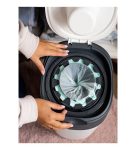 Tommee Tippee Poubelle à Couches Anti-Odeur Twist & Click- Blanc