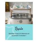 Tommee Tippee Stérilisateur Électrique à Vapeur Blanc