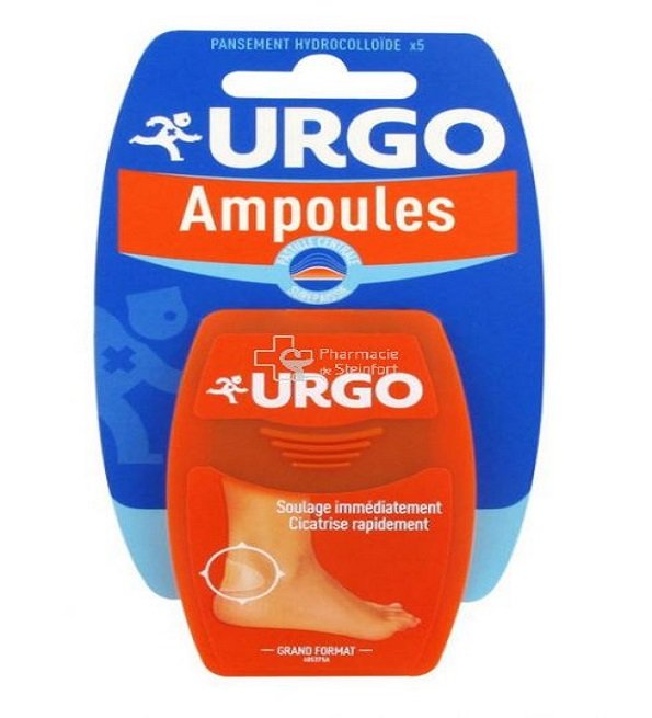Urgo Ampoules Talon Sport 5 Pansements Urgo Ampoules Talon Sport 5 Pansements