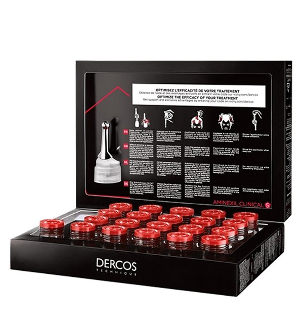 Vichy Dercos Aminexil Clinical Cure Anti-Chute Hommes 21 Ampoules | 21 x 6ml Vichy Dercos Aminexil Clinical Cure Anti-Chute Hommes 21 Ampoules | 21 x 6ml