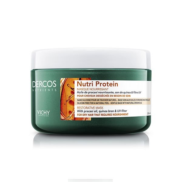 Vichy Dercos Nutrients Masque Nourrissant Nutri Protein Cheveux Secs | 250ml Vichy Dercos Nutrients Masque Nourrissant Nutri Protein Cheveux Secs | 250ml