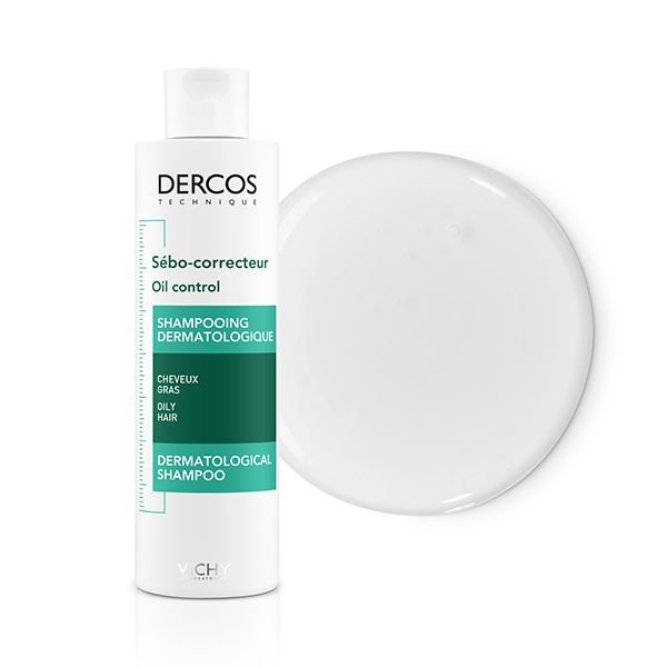 Vichy Dercos Shampoing Traitant Sébo-Correcteur Cheveux Gras | 200ml Vichy Dercos Shampoing Traitant Sébo-Correcteur Cheveux Gras | 200ml