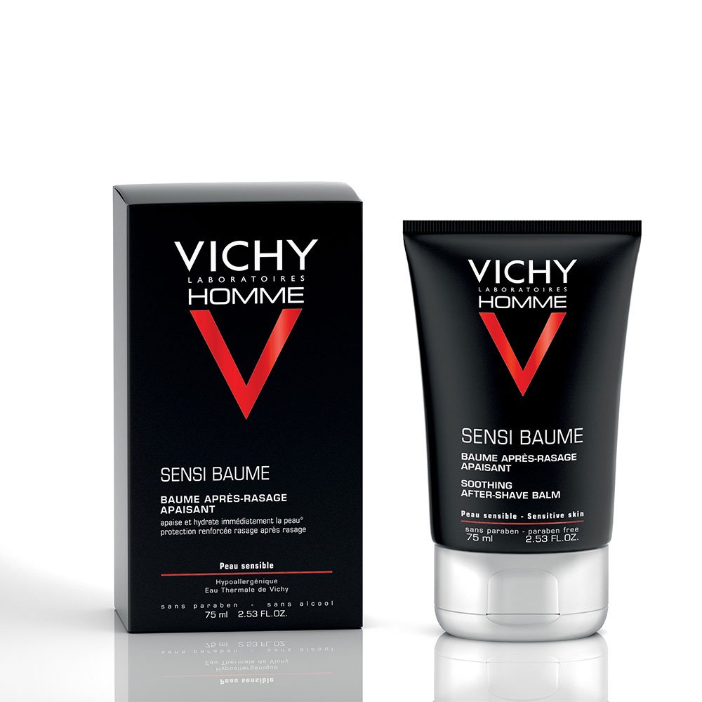 Vichy Homme Sensi-Baume Après-Rasage Fortifiant Peau Sensible | 75ml Vichy Homme Sensi-Baume Après-Rasage Fortifiant Peau Sensible | 75ml