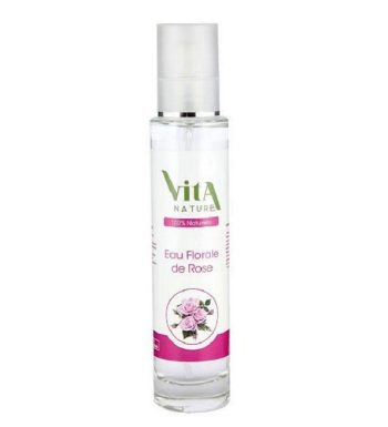 Vita Nature Eau Florale de Rose en Plastique 120ml
