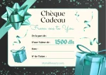 Chèque Cadeau 1500dh